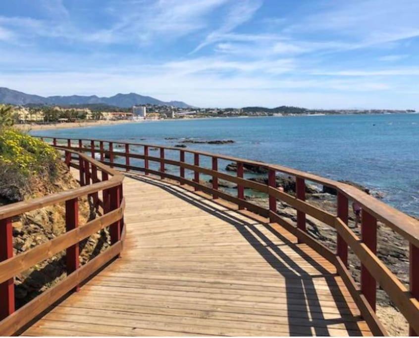 Prachtig Appartement Met Zeezicht In Estepona Costa Del Sol Bagian luar foto