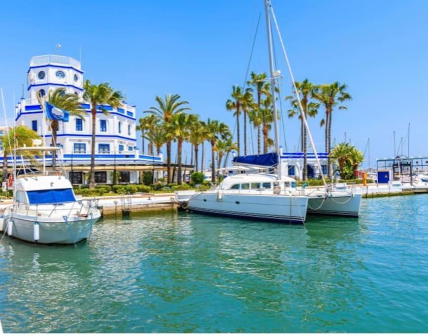 Prachtig Appartement Met Zeezicht In Estepona Costa Del Sol Bagian luar foto