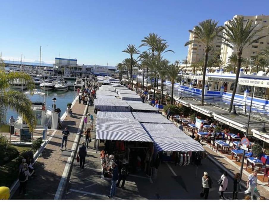 Prachtig Appartement Met Zeezicht In Estepona Costa Del Sol Bagian luar foto